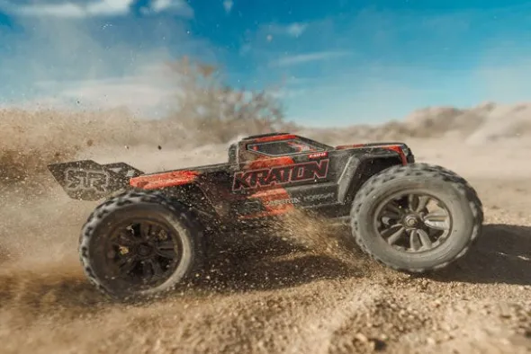 MINI KRATON 3S DCS BRUSHLESS 4X4 - RTR SPEED TRUCK 1:16 - NERO/ROSSO
