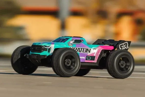 MINI KRATON 3S DCS BRUSHLESS 4X4 - RTR SPEED TRUCK 1:16 - VERDE ACQUA