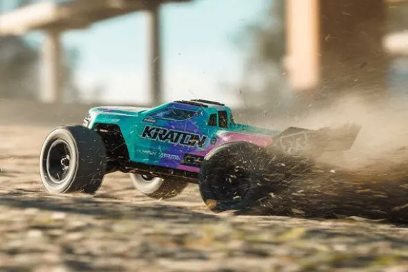 MINI KRATON 3S DCS BRUSHLESS 4X4 - RTR SPEED TRUCK 1:16 - VERDE ACQUA