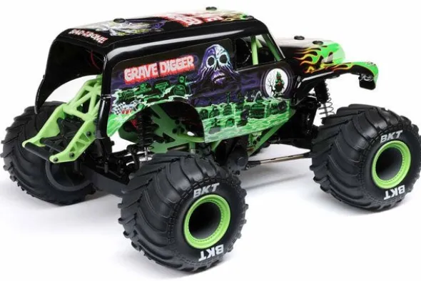 MINI LMT 4X4 BRUSHED - GRAVE DIGGER - RTR MONSTER TRUCK 1:18