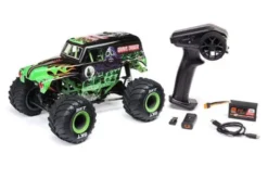 MINI LMT 4X4 BRUSHED - GRAVE DIGGER - RTR MONSTER TRUCK 1:18