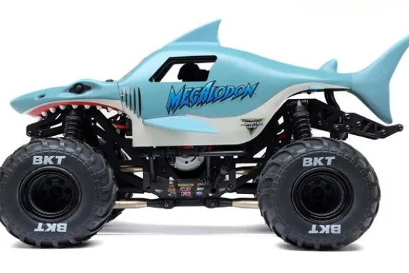 MINI LMT 4X4 BRUSHED - MEGALODON - RTR MONSTER TRUCK 1:18