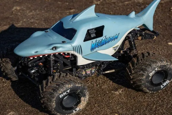 MINI LMT 4X4 BRUSHED - MEGALODON - RTR MONSTER TRUCK 1:18