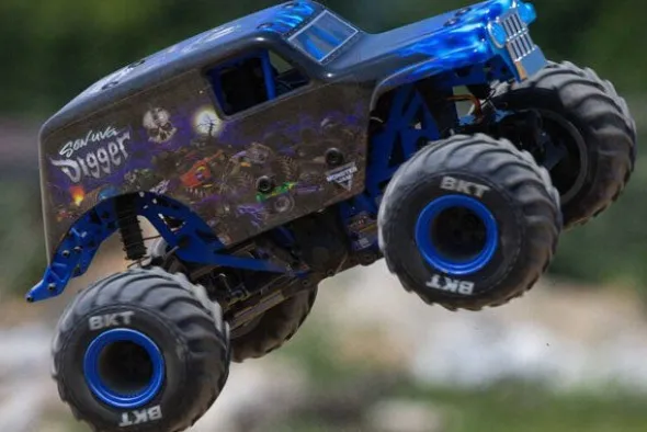 MINI LMT 4X4 BRUSHED - SON-UVA DIGGER - RTR MONSTER TRUCK 1.18