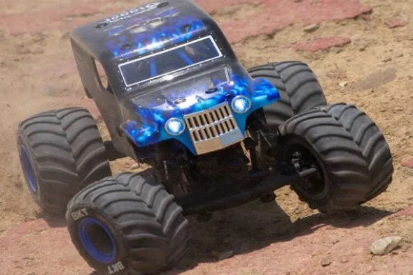 MINI LMT 4X4 BRUSHED - SON-UVA DIGGER - RTR MONSTER TRUCK 1.18