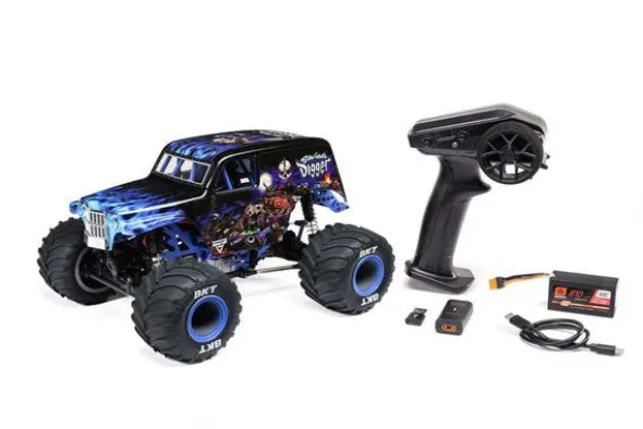 MINI LMT 4X4 BRUSHED - SON-UVA DIGGER - RTR MONSTER TRUCK 1.18
