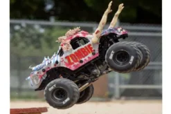 MINI LMT 4X4 BRUSHED - ZOMBIE - RTR MONSTER TRUCK 1:18 - ROSSO