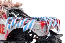 MINI LMT 4X4 BRUSHED - ZOMBIE - RTR MONSTER TRUCK 1:18 - ROSSO