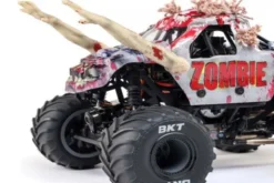 MINI LMT 4X4 BRUSHED - ZOMBIE - RTR MONSTER TRUCK 1:18 - ROSSO