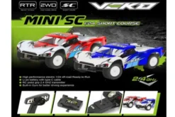 MINI SC CON GYRO - RTR SHORT COURSE - 1:24 - BLU