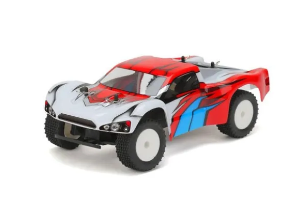 MINI SC CON GYRO - RTR SHORT COURSE - 1:24 - ROSSO