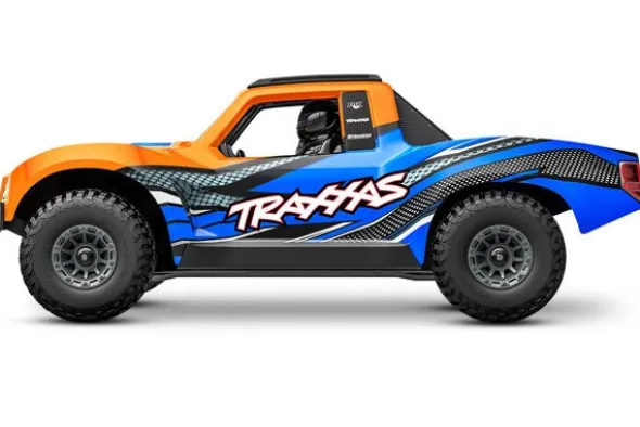 MINI SLASH BRUSHLESS BL-2S - RTR SHORT COURSE 1:10 - BLU/ARANCIO