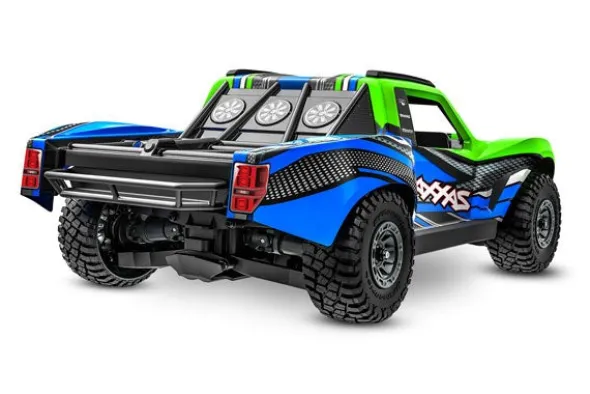 MINI SLASH BRUSHLESS BL-2S - RTR SHORT COURSE 1:10 - VERDE/BLU