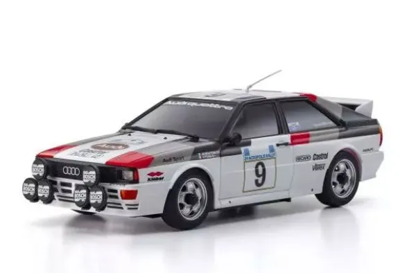 MINI-Z AWD AUDI QUATTRO GR.4 NO.9 ACROPOLIS 1982 - RTR ON-ROAD 1:27 - (MA020N-L)