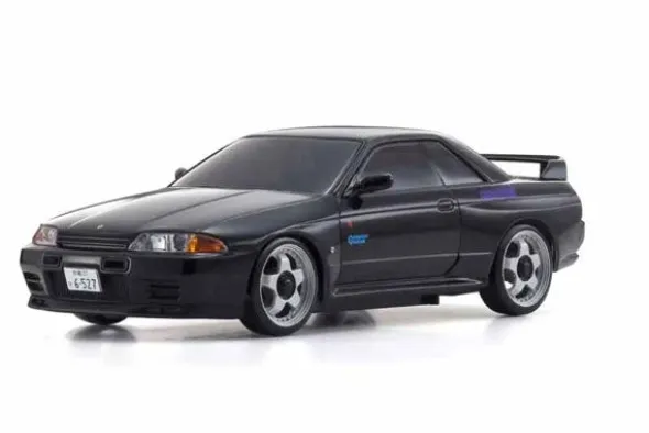 MINI-Z AWD INITIAL-D - NISSAN SKYLINE R32 - NERO - RTR ON-ROAD 1:27