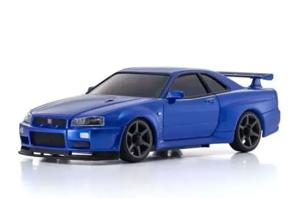MINI-Z AWD NISSAN SILEIGHTY - RTR ON-ROAD 1:27 - BLU
