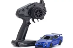 MINI-Z AWD NISSAN SKYLINE GT-R R34 - METALLIC BLUE - RTR ON-ROAD 1:27