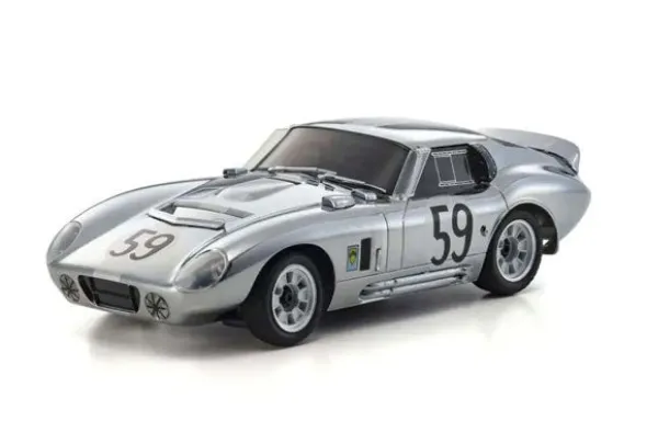 MINI-Z FIRST INITIAL-D - SHELBY COBRA DAYTONA - CHROME - RTR ON-ROAD 1:28