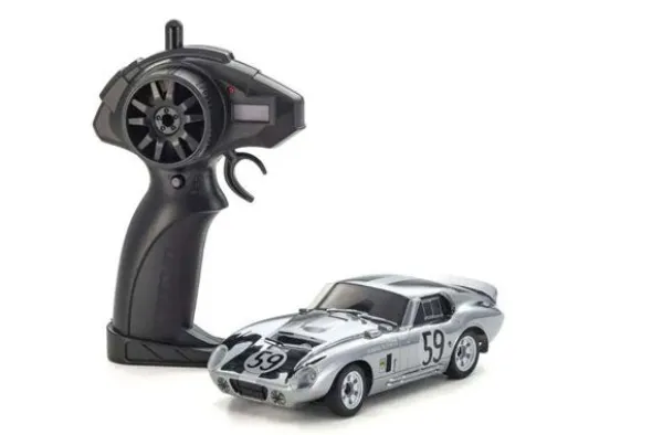 MINI-Z FIRST INITIAL-D - SHELBY COBRA DAYTONA - CHROME - RTR ON-ROAD 1:28