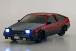 MINI-Z FIRST INITIAL-D - TOYOTA SPRINTER TRUENO AE86 - ROSSO/NERO - RTR ON-ROAD 1:28