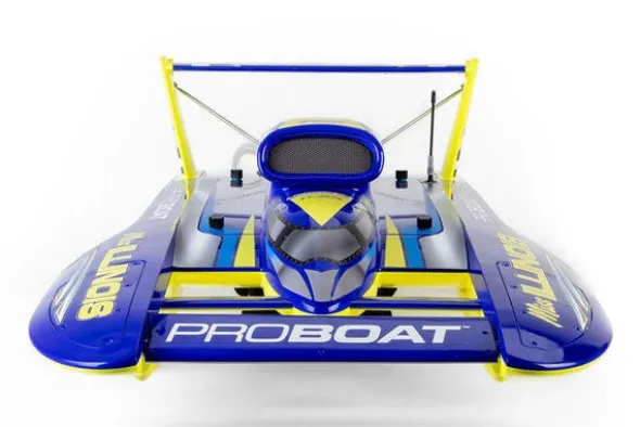 MISS ILLINOIS U-34 BRUSHLESS 34"- RTR IDROVOLANTE - BLU/GIALLO