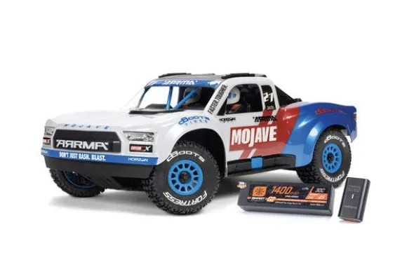 MOJAVE GROM 223S BLX BRUSHLESS 4X4 - RTR SHORT COURSE 1:16 - BIANCO