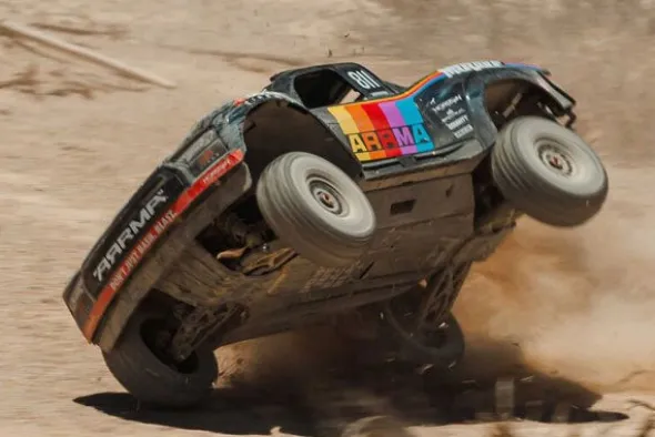 MOJAVE 6S 4X4 BRUSHLESS - RTR DESERT TRUCK 1:7 - BLU