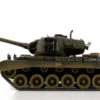 M26 PERSHING SNOW LEOPARD VERDE PALLINI 1:16 - CINGOLI IN METALLO