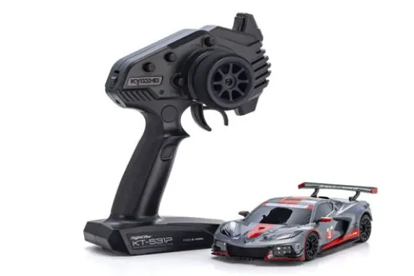 MR-04 RWD SERIES - CHEVROLET CORVETTE C8-R - RTR ON-ROAD 1:27 - GUN METAL/RED (W-MM)