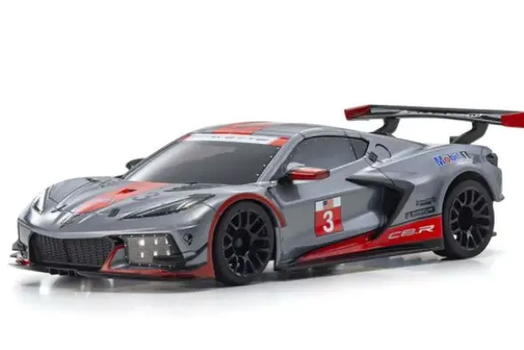 MR-04 RWD SERIES - CHEVROLET CORVETTE C8-R - RTR ON-ROAD 1:27 - GUN METAL/RED (W-MM)