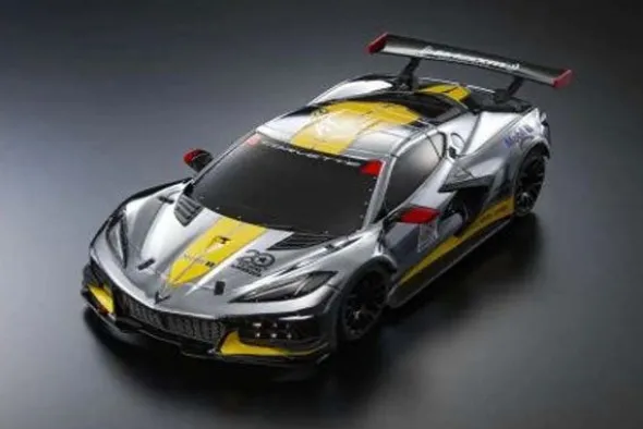 MR-04 RWD SERIES - CHEVROLET CORVETTE C8-R 20TH A - RTR ON-ROAD 1:27 - CROME (W-MM)