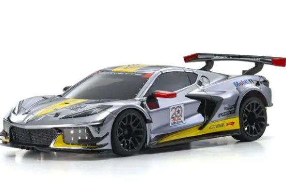 MR-04 RWD SERIES - CHEVROLET CORVETTE C8-R 20TH A - RTR ON-ROAD 1:27 - CROME (W-MM)