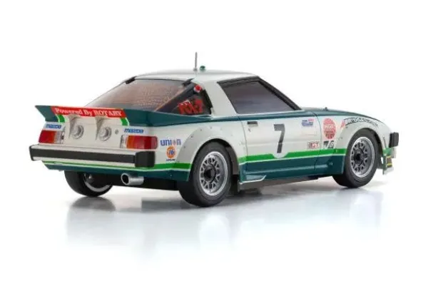 MR-04 RWD SERIES - MADZA SAVANNA RX-7 DAYTONA '79 NO.7 - RTR ON-ROAD 1:27 - VERDE