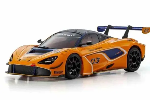 MR-04 RWD SERIES - MCLAREN 720S GT3 #3 - RTR ON-ROAD 1:27 - ORANGE