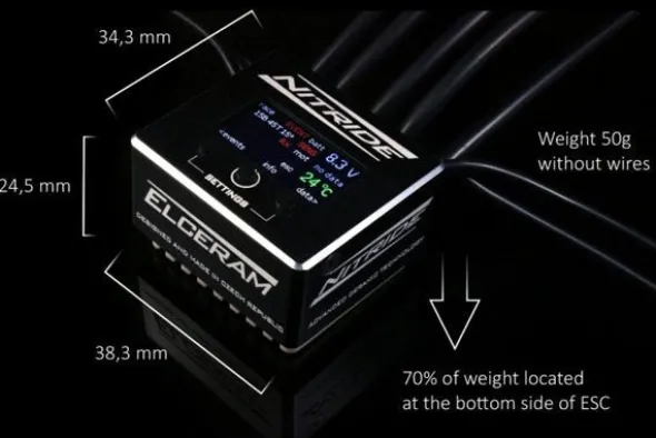 NITRIDE G1 BRUSHLESS 180A 1:10 - ESC
