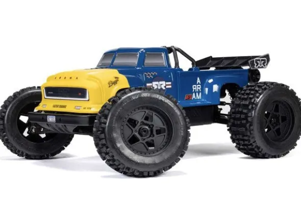 NOTORIOUS V6 4X4 BLX BRUSHLESS 6S - RTR MONSTER TRUCK 1:8 - BLU