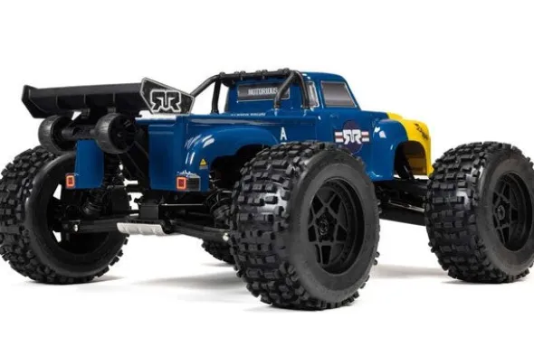 NOTORIOUS V6 4X4 BLX BRUSHLESS 6S - RTR MONSTER TRUCK 1:8 - BLU