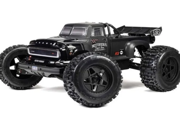 NOTORIOUS V6 4X4 BLX BRUSHLESS 6S - RTR MONSTER TRUCK 1:8 - NERO