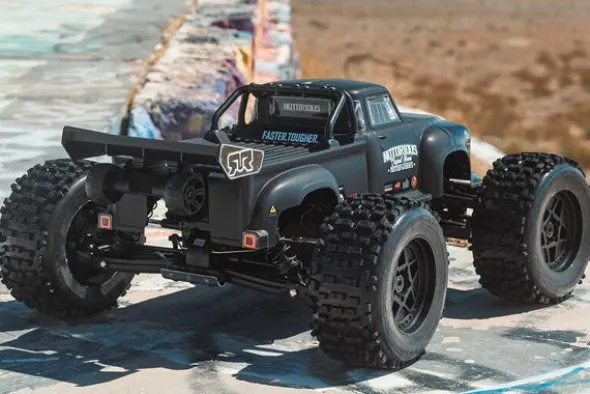 NOTORIOUS V6 4X4 BLX BRUSHLESS 6S - RTR MONSTER TRUCK 1:8 - NERO