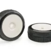 NOVA SOFT PRE-INCOLLATE SU CERCHI BIANCHI- 1:8 BUGGY- 2 PEZZI