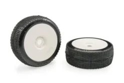 NOVA SOFT PRE-INCOLLATE SU CERCHI BIANCHI- 1:8 BUGGY- 2 PEZZI