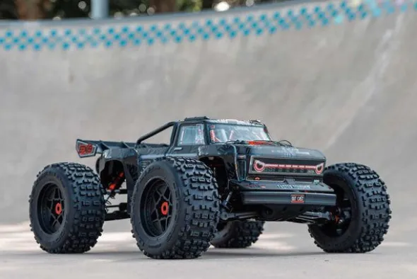 OUTCAST 8S EXB AVC 4X4 BRUSHLESS - RTR STUNT TRUCK 1:5 - NERO