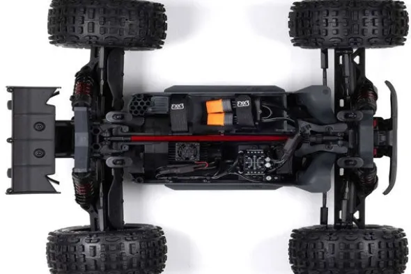 OUTCAST 4S V2 BLX - RTR MONSTER TRUCK 1:10 - ROSSO