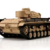 PANZER III AUSF. H SABBIA PALLINI / INFRAROSSI 1:16 - CINGOLI IN METALLO