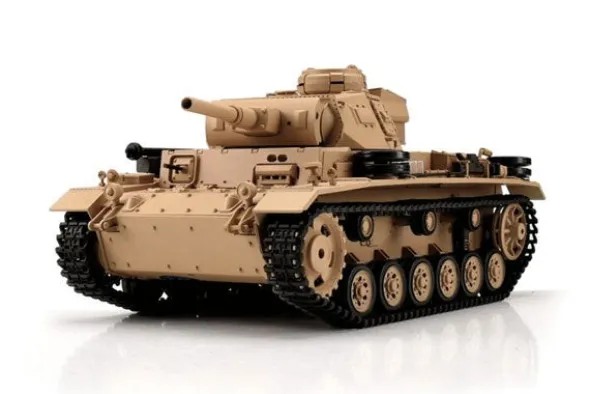 PANZER III AUSF. H SABBIA PALLINI / INFRAROSSI 1:16 - SABBIA