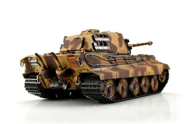 PRO-EDITION KING TIGER FRONTE ORIENTALE - PALLINI 1:16 - MIMETICO - FUMO CANNONE