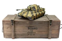 PRO-EDITION KING TIGER - MIMETICO - INFRAROSSI 1:16 - FUMO CANNONE