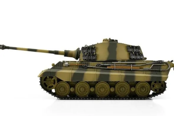 PRO-EDITION KING TIGER - PALLINI 1:16 - MIMETICO - FUMO CANNONE
