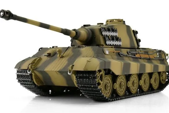PRO-EDITION KING TIGER - PALLINI 1:16 - MIMETICO - FUMO CANNONE