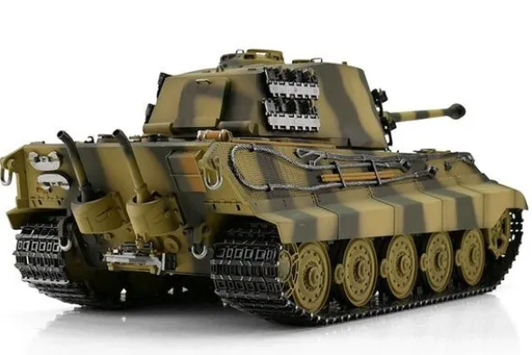 PRO-EDITION KING TIGER - PALLINI 1:16 - MIMETICO - FUMO CANNONE